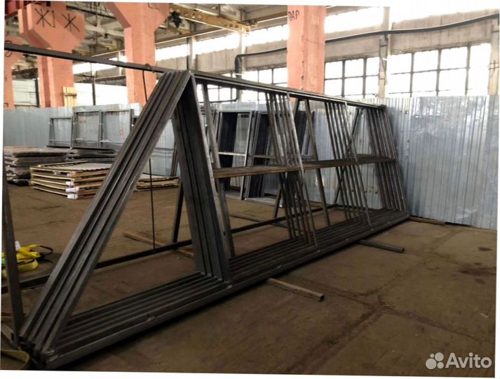 Каркас откатных ворот