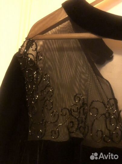 Патье вечернее бархатное