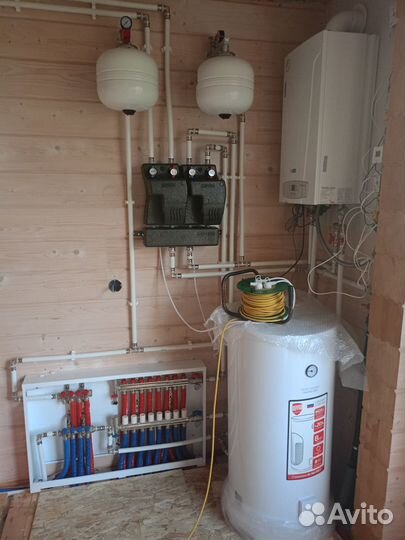 Отопление, водоснабжение под 