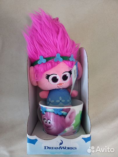 Игрушка в кружке новая Dream Works Розочка