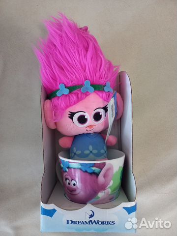 Игрушка в кружке новая Dream Works Розочка