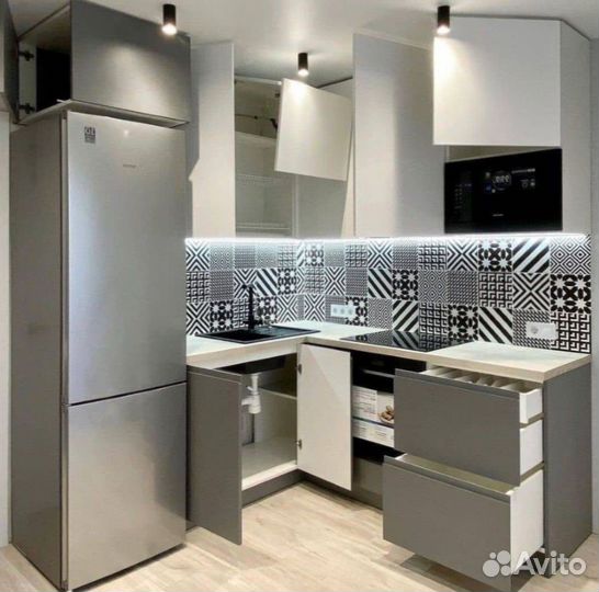 Кухня угловая по индивидуальным размерам