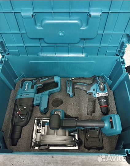 Аккумуляторный набор makita 5 в 1