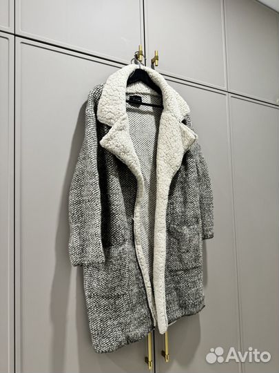 Пальто демисезонное накидка Zara S 42-44