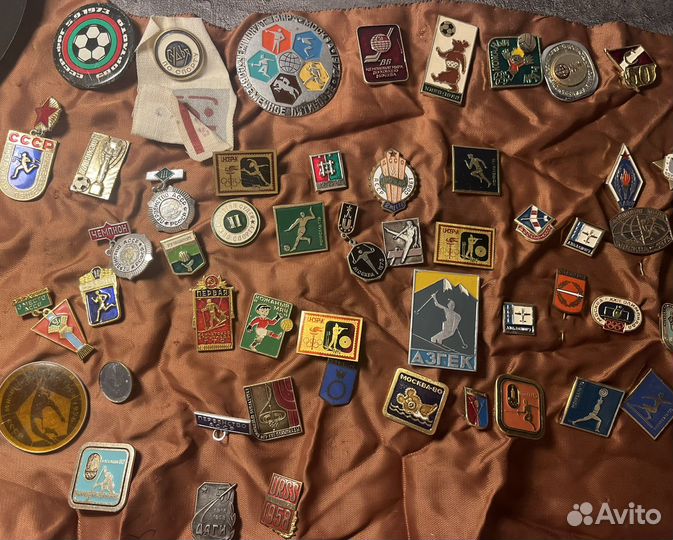 Значки спорт