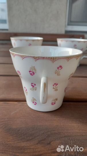 Кофейные чашки лфз костяной фарфор