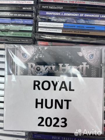 Музыкальные cd диски Royal Hunt 2023