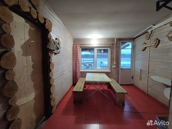 Русская баня с горячей купелью в Лосево