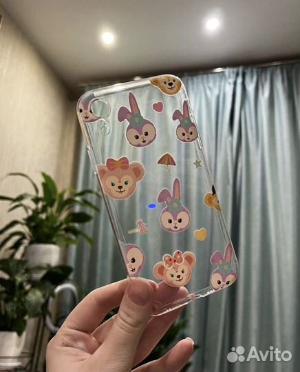 Чехол на iPhone XR прозрачный