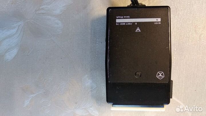 Фотоэлектрический экспонометр Ленинград 7 1982