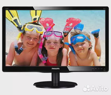 ЖК монитор Philips 21,5 дюйм (FullHD 1920x1080)