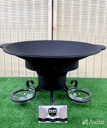 Садж сковорода чугун 55 см