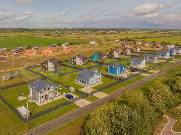 Коттедж 194 м² на участке 10 сот.