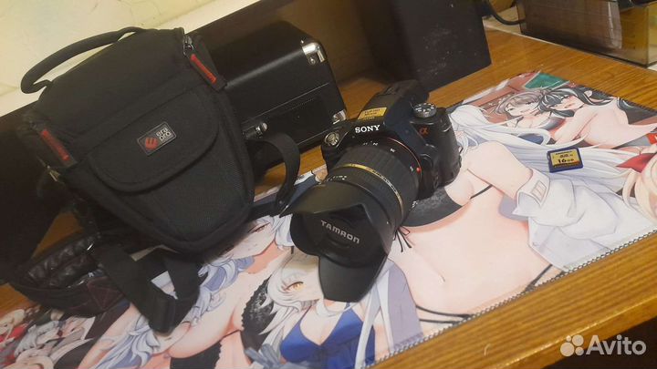 Зеркальный фотоаппарат sony stl-a55v,tamron
