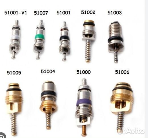 Золотник кондиционера, ниппель автокондиционера