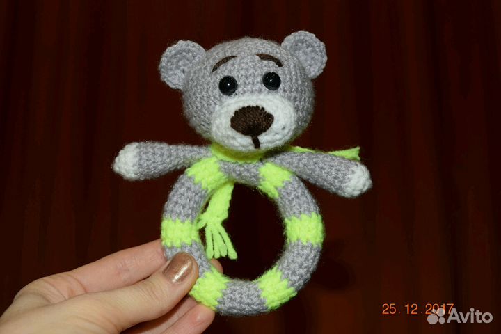 Грызунки, погремушки, игрушки (ручная работа) поде