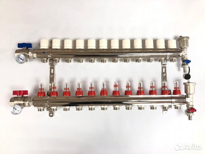 Коллекторная группа с расходомерами 1