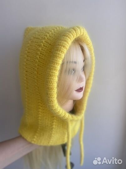 Капор из пуха норки