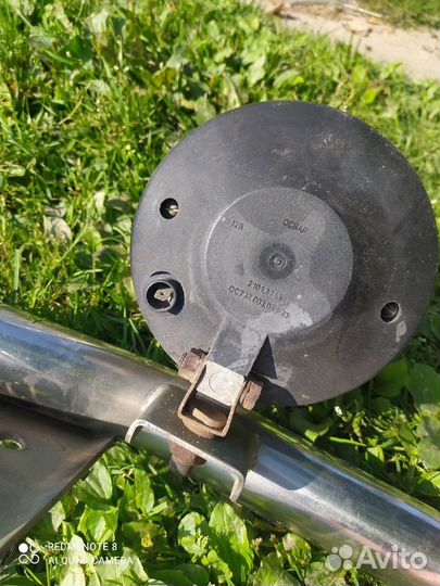 Силовой бампер с противотуманками Мицубиси паджеро