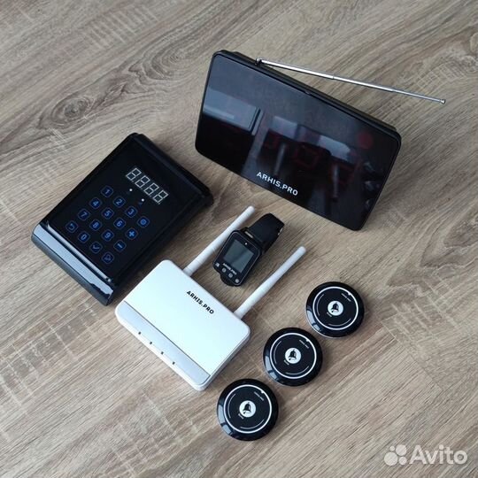 Кнопка вызова персонала, мастера / часы, пульт, та