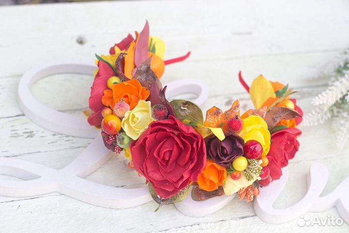 Ободок на осеннй бал