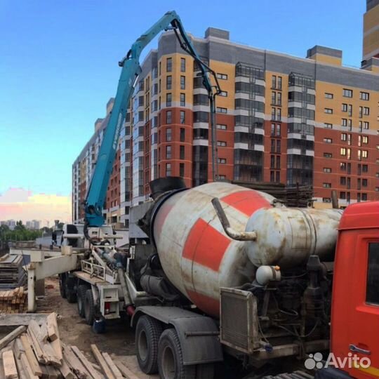 Бетон подача лентой