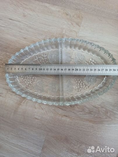 Менажница хрусталь