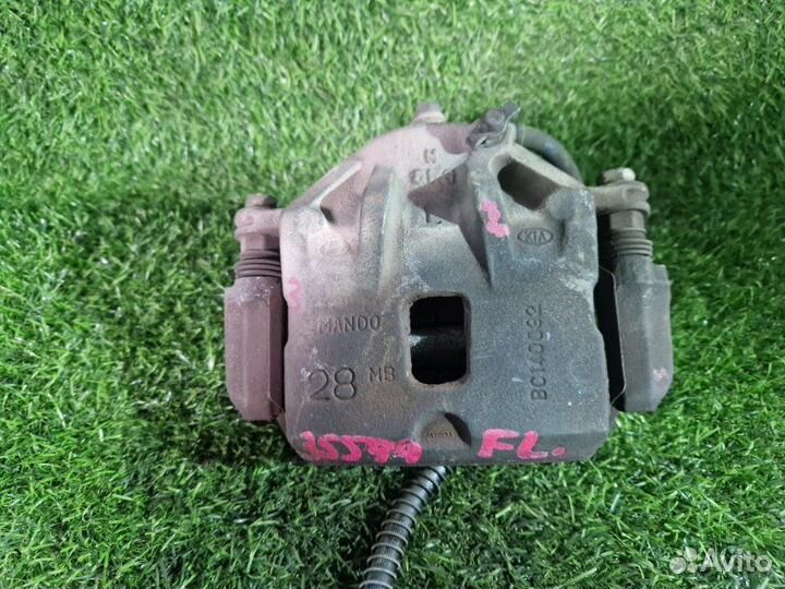 Суппорт передний левый Hyundai Tucson JM D4EA 2005