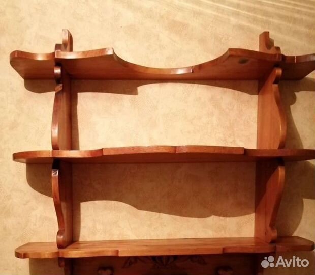 Полка натуральное дерево, ручная работа
