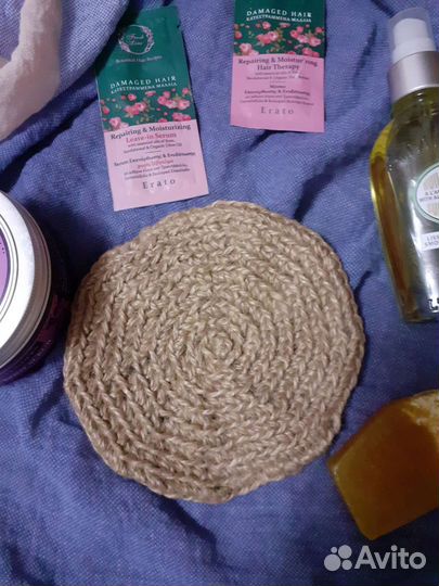 Мочалка из джута