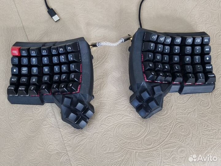 Сплит Клавиатура Dactyl Manuform 6*7