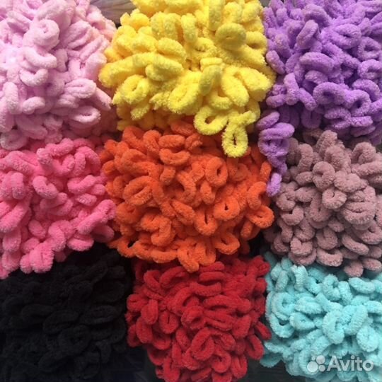 Пряжа плюшевая Alize Puffy Fine (Ализе Пуффи Файн)