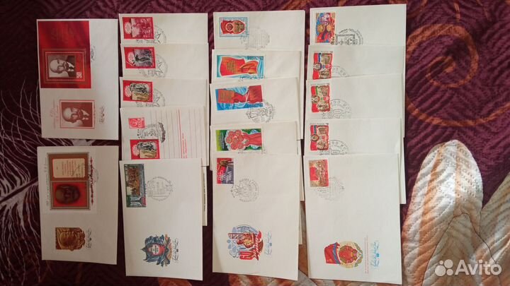 Почтовые конверты СССР