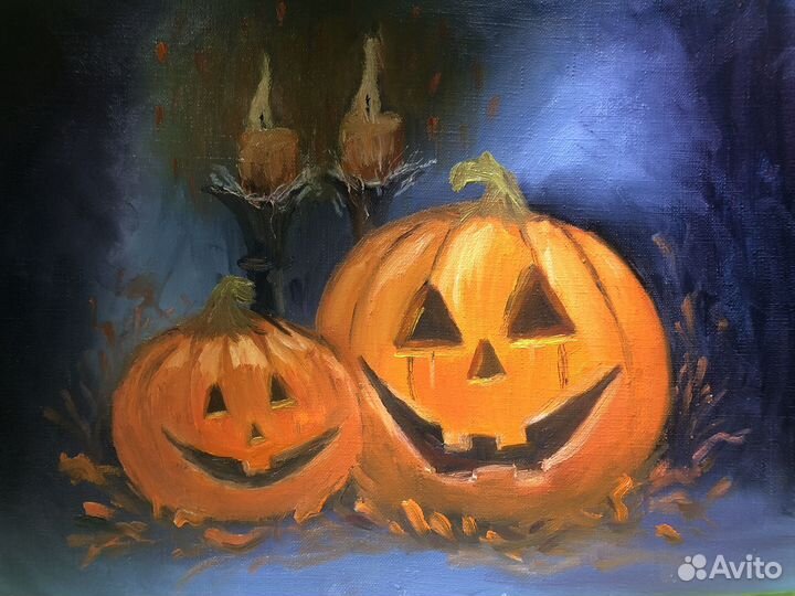 Карина маслом на холсте