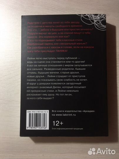 Книга. Паника. Саша Стоун