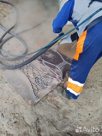 Пескоструйная обработка дисков и других деталей