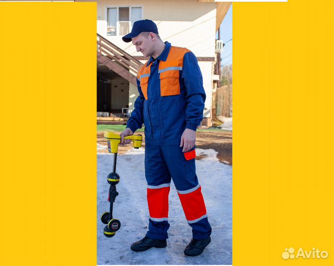 Поиск коммуникаций, поиск кабеля, поиск труб