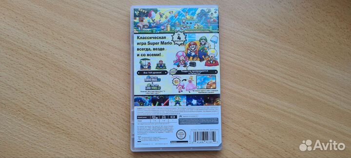 Игра New Super Mario Bros. U Deluxe для Switch