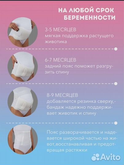 Бандаж для беременных и после родов