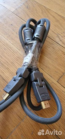 Кабель hdmi с поворотными головками на 90
