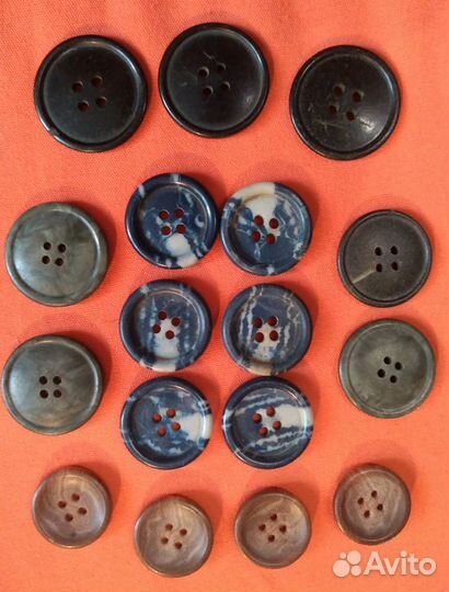 Пуговицы крупные от 2,5 см