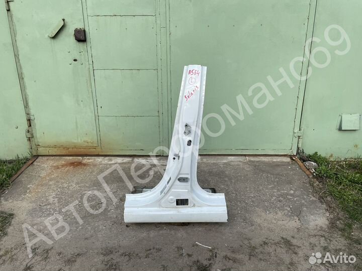 Стойка средняя левая и порог Solaris 1 (2010-2017)