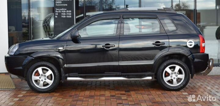 Подножки и кенгурятник задний