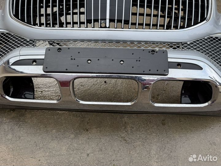 Передний бампер Mercedes GLS Maybach X167 в сборе