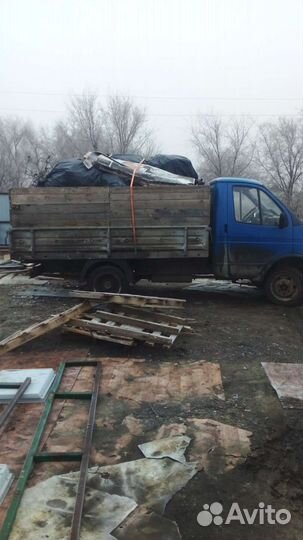 Вывоз мусора. Газель