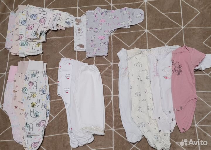 Детские вещи на девочку 50-62