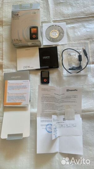 Брендовый Mp3 плеер Creative ZEN v plus