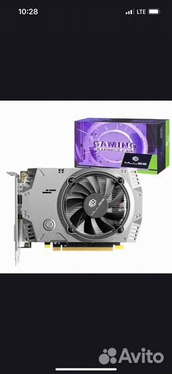 Видеокарта rx550 4gb (новая)