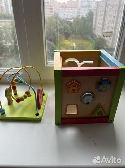 Детский домик сортер