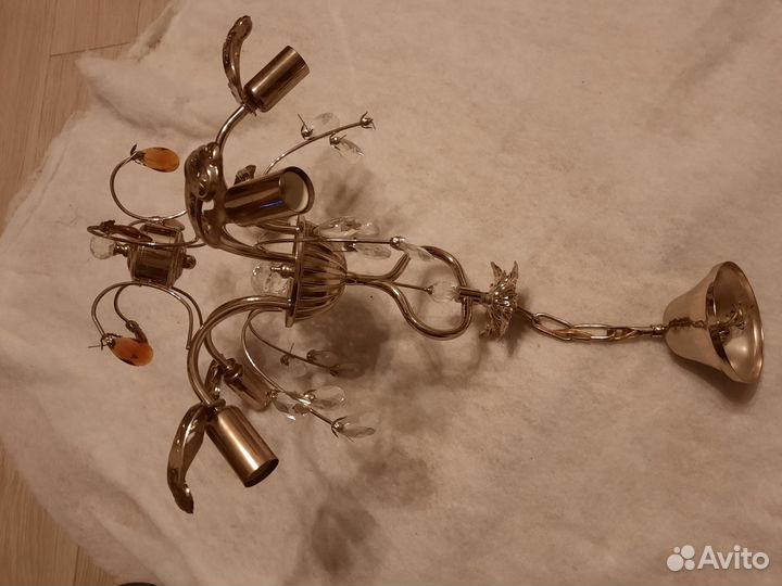 Люстра потолочная б/у